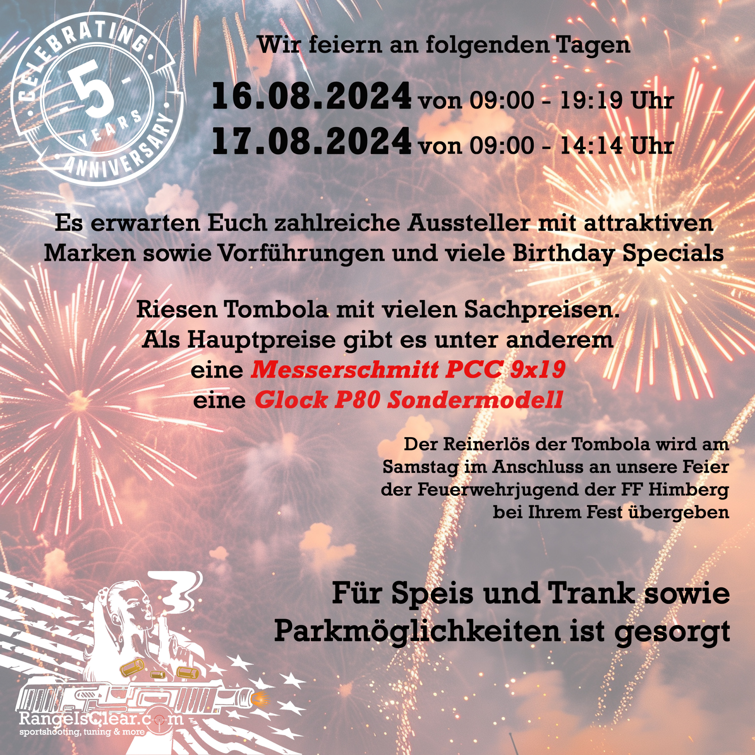 RangeIsClear feiert 5. Geburtstag